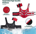 Kuoser Reflective Dog Life Jacket, Dog Life Vest for Swimming Boating