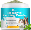 Dental Powder for Dogs, Dog Teeth Cleaning Powder, Teeth Cleaning and Breath Fresher & Plaque and Tartar Remover with En