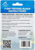 Fish Food Vacation Feeder for Aquarium, 7 Day Slow Release Block