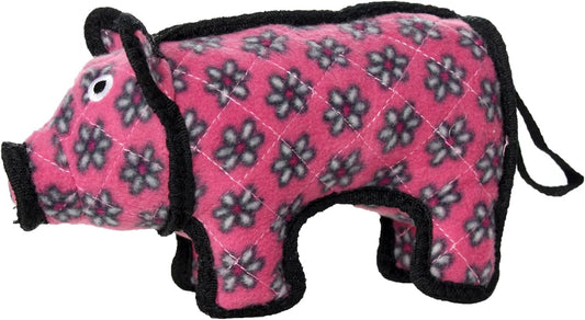 TUFFY® Jr Pig Ultra Durable Plush Dog Toy