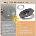 UPSKY 10L Dog Water Bowl No Spill Stainless Steel for Slow Drinking Grey