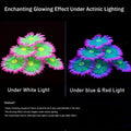 ZtohPyo Glow Fish Tank Decorations, Soft Silicone Coral for Small Aquariums