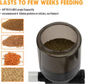 hygger Large Programmable Auto Pond Feeder with LCD Display Controller Automatic Fish Food Feeding Dispenser Outdoor Koi