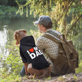 Dog Sweater Dog Hoodie Cold Weather Dog Coat Hooded Sweatshirt for Puppies,Cats, Small Medium Large Dogs (X-Small, Black