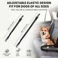 Dog Seat Belt for Car, 3-in-1 Adjustable Dog Seatbelt