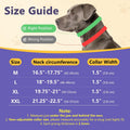 Crazy Felix No Pull Dog Collar, Heavy-Duty Metal Martingale Hidden Collar