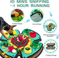 AWOOF Snuffle Mat for Dogs,19" x 19" Interactive Dog Puzzle Toys Encourages Natural Foraging Skills,Durable Dog Feeding Mat for Boredom and Mental Stimulation for Large, Medium and Small Dogs
