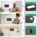 YAUYIK Pet Feeding Reminder Magnet, Dog Fed Sign Tracker, Puppy Feeding Schedule Chart, AM/PM Daily Indication Chart Fee