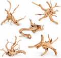 Natural Driftwood for Aquarium, Spider Wood Fish Tank Decor, Real Solid Wood Aquarium Driftwood for Aquascaping and Terr