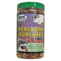 Exotic Nutrition Mealworm Munchies (1.9 oz.) - All Natural Healthy High Protein Insect Treat - Chickens, Birds, Hedgehogs, Bluebirds, Reptiles, Sugar Gliders, Opossums, Skunks, Lizards, Fish