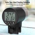 Automatic Fish Feeder Dispenser for Aquarium, 200ml Large Capacity