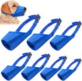 Coppthinktu Dog Muzzle Suit 7PCS Muzzles for Biting Dog Mouth Cover Large