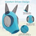 Horse Fly Mask with Ears, Breathable Horses Face Masks for Barn, Turnout