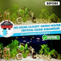 PONDFORSE Canister Filter, External Aquarium Filter Ultra-Quiet with Media