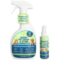Loncomay Enzyme Cleaner for Dog & Cat Urine, Pet Urine Odor Eliminator, Enzymatic Carpet Stain Remover for Home, Pet Odor Eliminator Cleaning Spray Kit, 32 Fl Oz + 4 Fl Oz