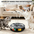 XIAPIA Cat Tunnel for Indoor Cats, 6-in-1 Collapsible Play Tunnel