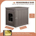 Outdoor Cat House Weatherproof, Resin Durable Cat House Condos for Outdoor & Indoor Cats Easy to Clean & Assemble Cat Sh
