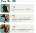 Sporn No Pull Dog Harness, Durable Nylon Mesh Harness for Small Dogs, No Choke Design, Padded Restraint Sleeves, Adjusta