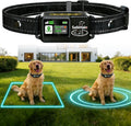 Wireless Dog Fence, GPS Dog Collar Fence System No Subscription, Electric Fence for Dogs with Custom-Shaped Boundary & 6