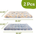2 Pack Cat Blankets for Indoor Cats, Ultra Soft Reversible Mat, Fluffy Flannel Blanket for Small Dogs and Cats, Washable