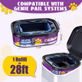 Cat Litter Refill Bag Compatible with Cat Genie, 3-Pack, 84ft Total
