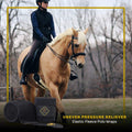 Kavallerie Elastic Fleece Bandages for Horses, Non- Slip and Snug fit Breathable Material for Injury Protection and Supe