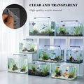 Aquarium Divider 75/125 G, Acrylic Fish Tank Separator with Suction Cups