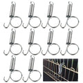Spring Cage Latch Door Spring Hook Metal Finger for Fixing Rabbit, Dog, Cat, Parrot, Guinea Pig, Bunny, JSM Pet Cage Door(10Packs)