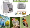 Bird Travel Carrier Bag for Small to Medium Birds with Stands and Tray