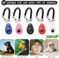 5 Pack Dog Clicker, Pet Training Clicker with Wrist Strap