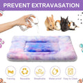 Haull 4 Pcs Waterproof Guinea Pig Bedding Mat, Tie Dyed, 13 x 10