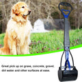 ienjoyed Non-Breakable Pooper Scooper for Large Medium & Small Dogs Heavy Duty, 28“Long Handled Dog Poop Scooper for Gra
