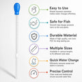 27.7IN Long Turkey Baster for Aquarium, 50ml Fish Tank Siphon Water Changer
