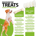 Healthy Dogma Allergy-Sensitive Dog Food & Natural Chews Bundle: PetMix Dehydrated Dog Food (Chicken Dinner, 2 lbs) + Lo