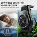 UPETTOOLS Aquarium Chiller Fan, Quiet Fish Tank Cooling Fan, for 7-15Gal
