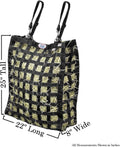 Derby Originals Superior Slow Feeder Horse Hay Bag with Super Tough Bottom and 1 Year Warranty