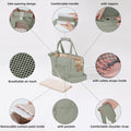 Pet Dog Casual Crossbody Bag, Hands-Free One Shoulder Soft Edged Pet Bag, Fully Open Sunroof Cover with Mesh Window and 