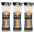 Fieldcrest Farms Nothing to Hide Natural Rawhide Alternative 9'' Knotted Bone for Dogs - Premium Easily Digestible Dog Chews - Dog Bones for Aggressive Chewers - Great for Dental Health (3 Count)