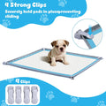 Pee Pad Holder, 24×24 Inch Thickened Silicone Dog Pee Pad Holder Tray