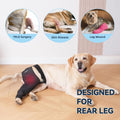 Single Dog Rear Leg Sleeve to Stop Licking, Breathable Dog Recovery Suit for Post Surgery, Comfortable Back Leg Sleeve f
