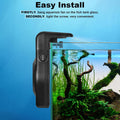 DaToo Mini Aquarium Chiller Small Fish Tank Fan Aquarium Cooling Fan 2-Level Speed Adjustable Aquarium Fan Quiet Aquariu