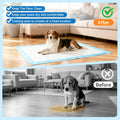 Super Absorbent Leakproof Disposable Dog Pee Pads, 100 Count