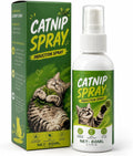 Catnip Spray for Cats – 100% Natural Catnip Spray, Boosts Playfulness & Helps Reduce Stress, Refreshes Toys, Encourages 