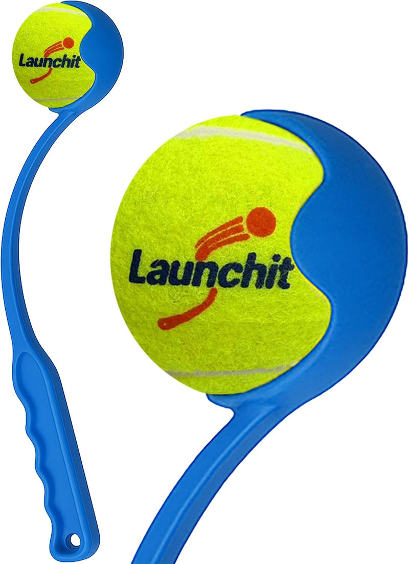 Dog Ball Launcher, Tennis Ball Thrower, Compact Design 13.8