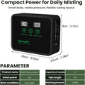 Reptile Smart Mister, Reptile Humidifiers Misting System with Timer