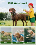 Shock Collar for Dogs, IP67 Waterproof Dog Training Collar with Remote Control, 3 Modes: Beep, Vibration, Safe Static, Rechargeable Adjustable for 15-110lbs Medium Large Dogs