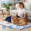 AUPETEK Dog Cooling Mat Non-Toxic Self Cooling Pad for Dogs Cats in Hot Summer Cool Pad Washable & Easy Clean