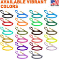 Viper Biothane Working Tracking Lead Leash Long Line for Dogs, Black 1/2" x 15ft