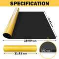 Aquarium Leveling Mat with Self-Adhesive Backing for Under Tank 12 x 20inch