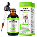 Probiotic for Cats, 3 in 1 Cat Probiotic Supplement Help Digestive, Cat Probiotics for Gut Health, 60ml